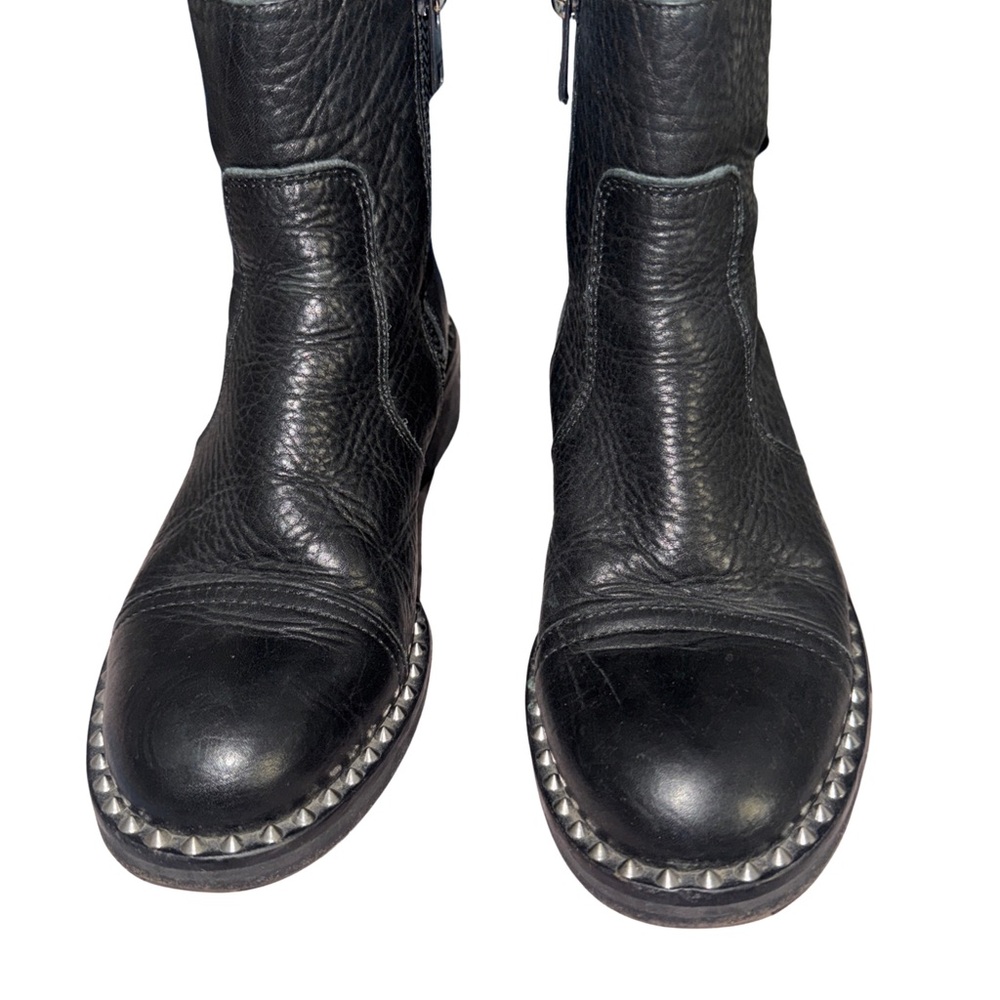 Zadig & Voltaire Black Leather Boots EU 36 US 6M $500 Retail